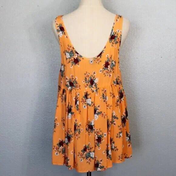 Torrid Floral Tie Strap Challis Tank Size 0 - Picture 8 of 10